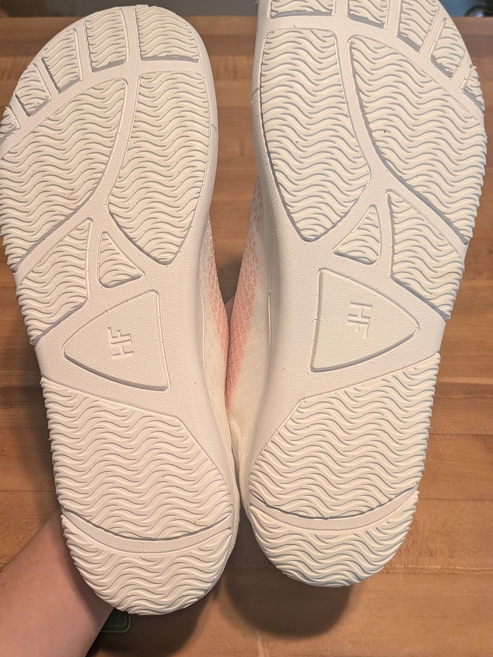 NWT Hike Footwear HF Series II Flow Barefoot Sneakers White/Pink Women's 13-13.5 - Picture 6 of 9